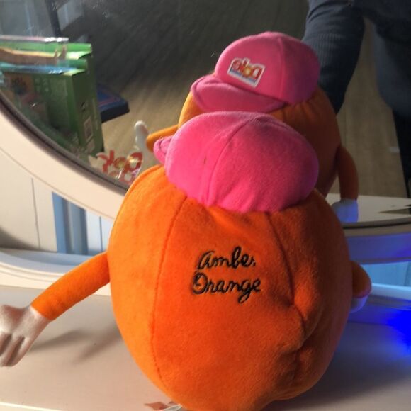 NWT Rare 1997 Amber Orange 🍊 Doll by Dole Polyester Washable Fun gift. - Picture 5 of 16